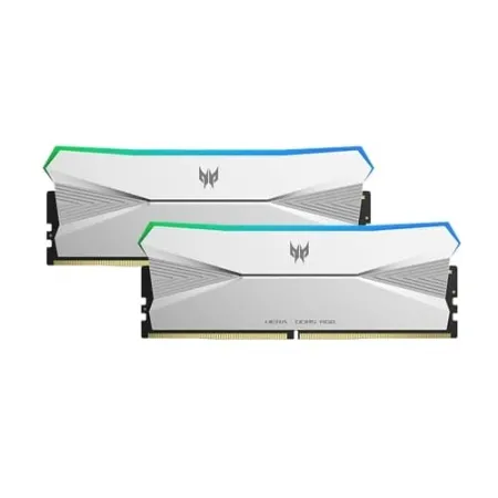 Acer Predator Hera RGB 32GB (16GBx2) DDR5 6000MHz CL26 Desktop Ram (Silver)