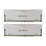 Acer Predator Pallas II Series 32GB (16GBx2) DDR5 6000MHz CL30 Desktop Ram (Silver)