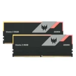Acer Predator Vesta II RGB 32GB (16GBx2) 7200MHz DDR5 CL34 RAM Memory (Black) (BL.9BWWR.363) - Image 2
